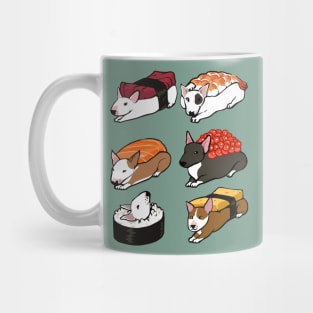 Sushi Bull Terrier Mug